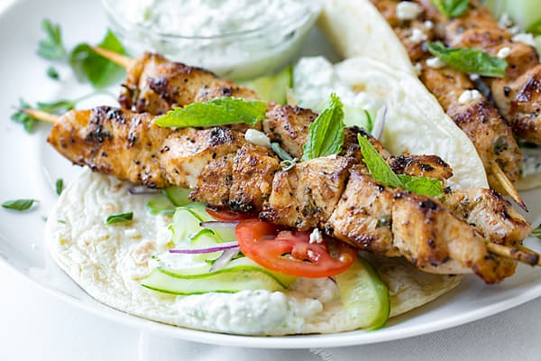 Chicken Shish Wrap