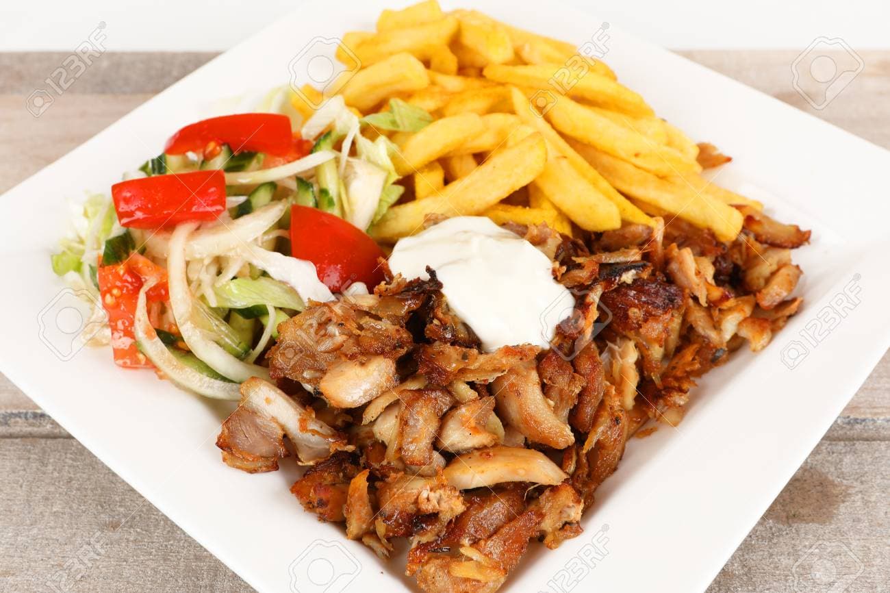 Chicken Doner Platter (Gyro)